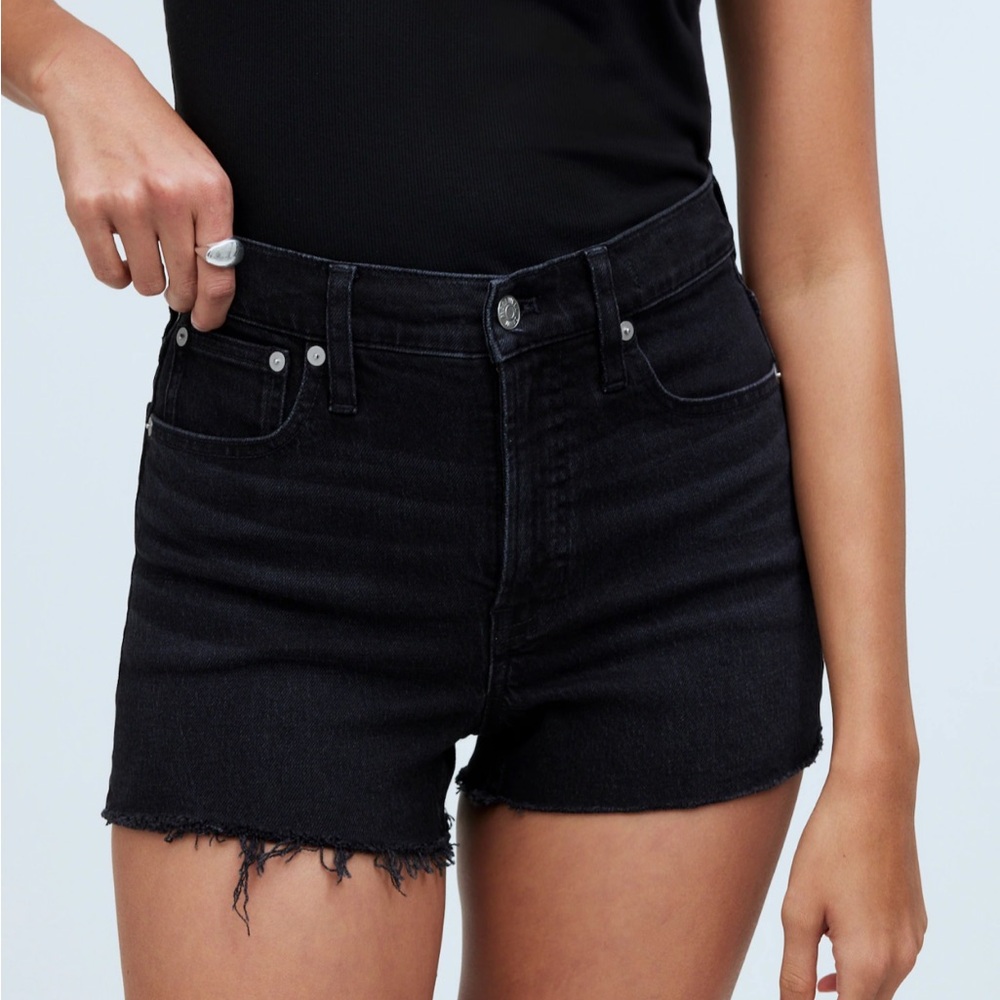 Madewell Perfect Vintage Jean Short in Lunar Wash